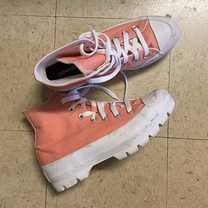 Pink Lug Platform Converse (7)